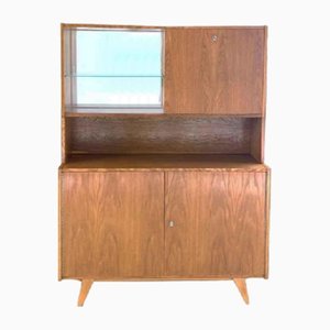 Vintage Three-Part U-450 Cabinet with Beverage Cabinet and Display Case by Jiri Jiroutek for Interier Praha