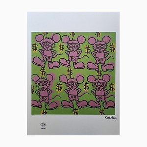 Keith Haring, Andy Mouse, Sérigraphie, années 90