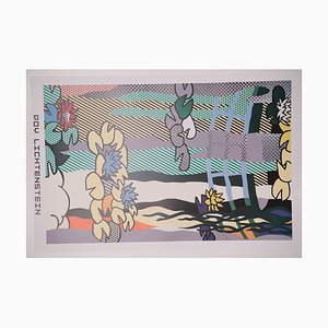 After Roy Lichtenstein, Waterlilies with Japanese Bridge, Print