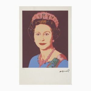 After Andy Warhol, Queen Elizabeth, Screen Print, 1990s