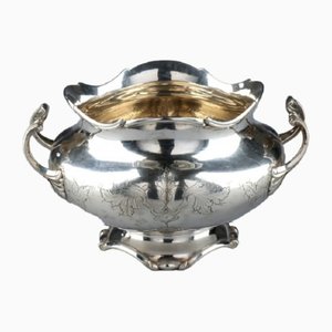 Silver Candy Bowl with the Monogram of King Christian VIII, 1846