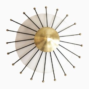 Lampade da soffitto di Angelo Lelli per Arredoluce, anni '50