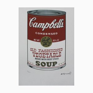 Serigrafia After Andy Warhol, Campbell's Soup, anni 2000