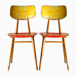 Dining Chairs from Ton, 1970s, Set of 2
