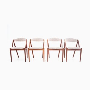 Modell 31 Esszimmerstühle von Kai Kristiansen für Schou Andersen, 1960er, 4er Set