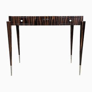 Art Deco Zebra Finish Dressing Table