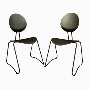 Danish Flex Chairs by Verner Panton for Verpan, 2010s, Set of 2