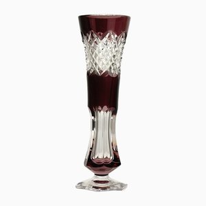 Belgian Vase from Val Saint Lambert, 1950s