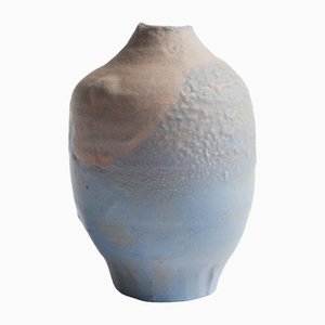 Blue Pink Mini Vase von Anja Marschal