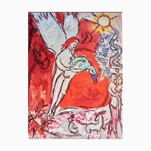 Marc Chagall, Creation of Man 2, 1986, Lithograph