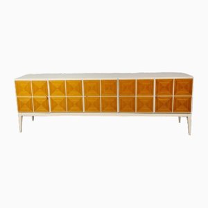 Mid-Century Cubism Sideboard attributed to Musterring, 1960s