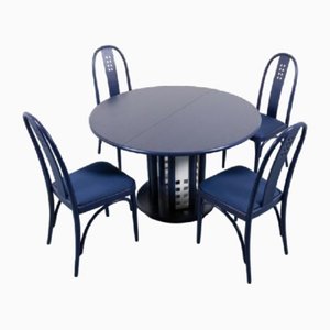 Dining Table and Chairs from Christiane Von Savigny for Thonet, Set of 5
