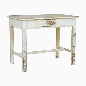 19th Century Painted Pine Side Table, 1890s