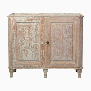 Antikes nordschwedisches Gustavianisches Sideboard aus Kiefernholz