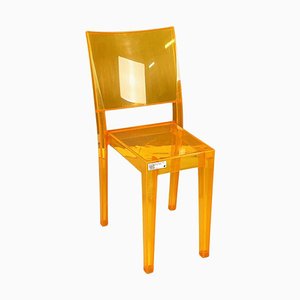 Modern Italian Orange The Marie Chair by Philippe Stark for Kartell, 1990s