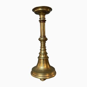 Victorian Irish Brass Candleholder
