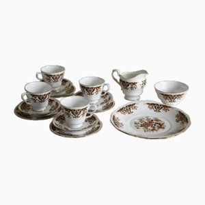 Cups and Saucers from Colclough Royale, Set of 12
