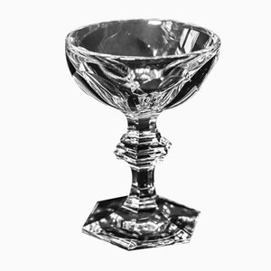 Crystal Champagne Coupes from Baccarat Harcourt, 1841, Set of 12