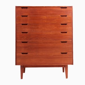 Mid-Century Teak Chest of Drawers by Svend Langkilde for Langkilde, 1960s