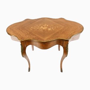 French Empire Marquetry Inlay Centre Table