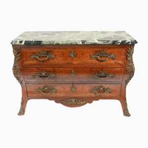 Empire French Bombe Chest Drawers, 1880s