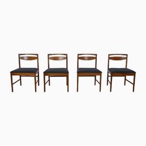 Mid-Century Teak Model 9513 Dining Chairs by Tom Robertson for McIntosh, 1970s, Set of 4