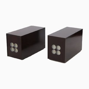 Schränke mit Bar und Stereo Plattenspieler, 1960er, 2er Set