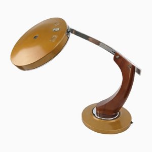 Lampe Maof President Phase Vintage Couleur Moutarde, 1970s