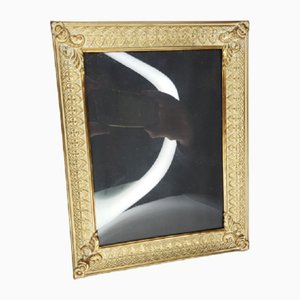 Danish Picture Frame in Glass and Brass by Jyden for Ramme Fabriken, 1930s