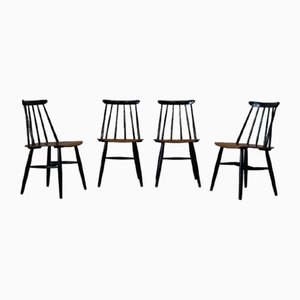 Dinning Chairs by Ilmari Tapiovaara, 1960s, Set of 4
