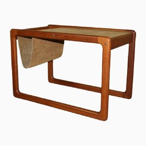 Tavolino da caffè Mid-Century in teak di Kai Kristianen per Vildbjerg Møbelfabrik, Danimarca, anni '60