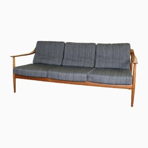 Canapé Mid-Century en Teck de Walter Knoll / Wilhelm Knoll, 1960s