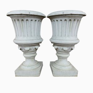 Marble Vases from Medici, Set of 2