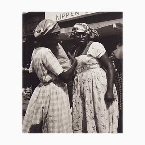 Hanna Seidel, Surinamese Market Woman, Schwarz-Weiß-Fotografie, 1960er