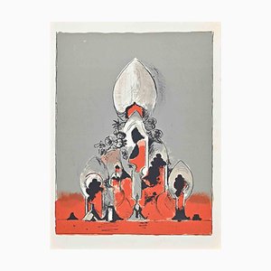 Graham Sutherland, Mosque, Lithograph, 1975