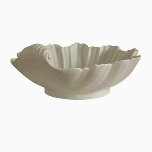 Carrara Shell Bowl by Wilhelm Kåge