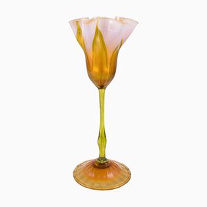 Vase Floriforme Vintage par Louis Comfort Tiffany, 1903