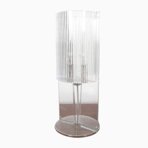 Vintage Table Lamp in Acrylic Glass