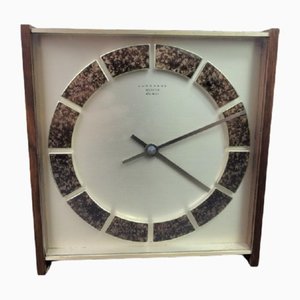 Vintage Ato-Mat Table Clock from Junghans Meister, 1960s