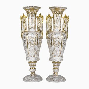 Porcelain Vases, Paris, Late 19th Century, Set of 2