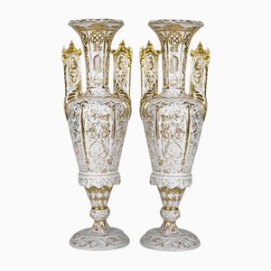 Vases en Porcelaine, Paris, Fin 19ème Siècle, Set de 2