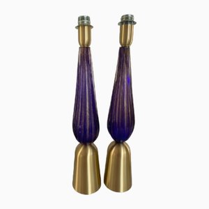 Table Lamps in Murano Glass from Simoeng, Set of 2
