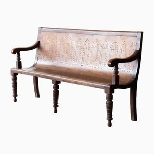 Perforated Gothic Bench, 1890s