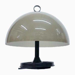 Modell N°525 Tischlampe mit Glasschirm von Gino Sarfatti für Arteluce, 1960er