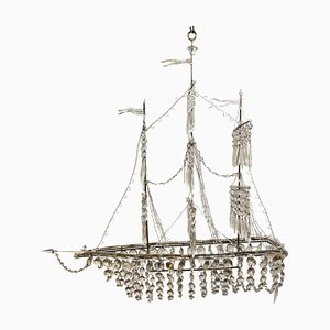 French Galleon Chandelier, 1970s