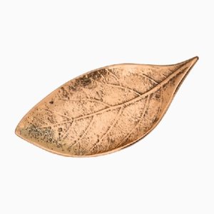 Petit Plateau Leaf en Bronze Coulé par Alguacil & Perkoff LTD