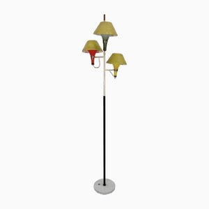 3-Arm Floor Lamp from Stilux Milano, Italy, 1950s
