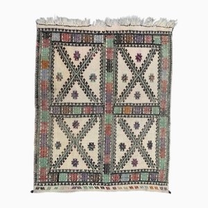 Tappeto Kilim vintage in lana, 115x94 cm, Turchia