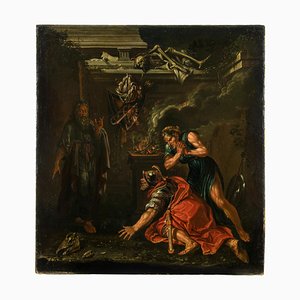 La bruja de Endor, de finales del siglo XVIII, óleo sobre lienzo