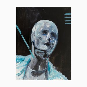 Baurjan Aralov, Schaufensterpuppe, 2020, Acrylic on Canvas